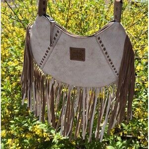 New STS Ranchwear Cremello Nellie Fringe Concealed Carry Shoulder Bag Western